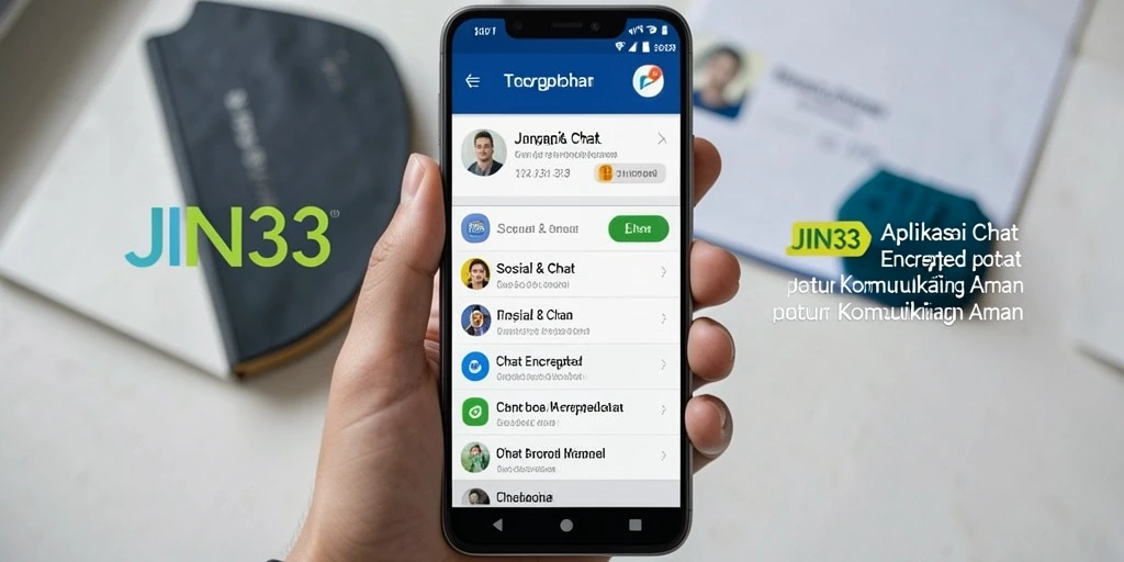 Tampilan antarmuka JIN33 yang modern dan intuitif.