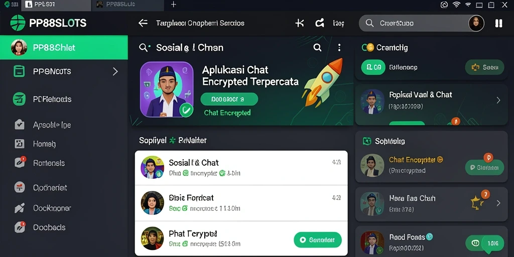 Antarmuka pengguna sederhana dan fungsional dari PP88SLOTS.